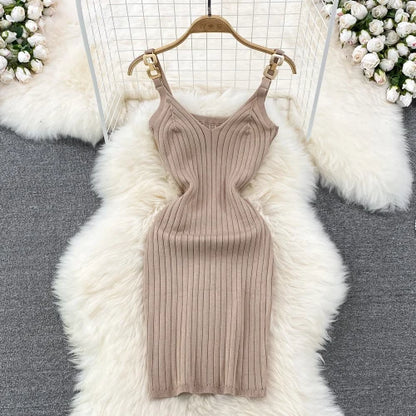 Off Shoulder Sexy Bodycon Dress Backless Chic Crochet Dresses Party Club Elegant Robe Korean Fashion Women Vintage Vestidos Y2k